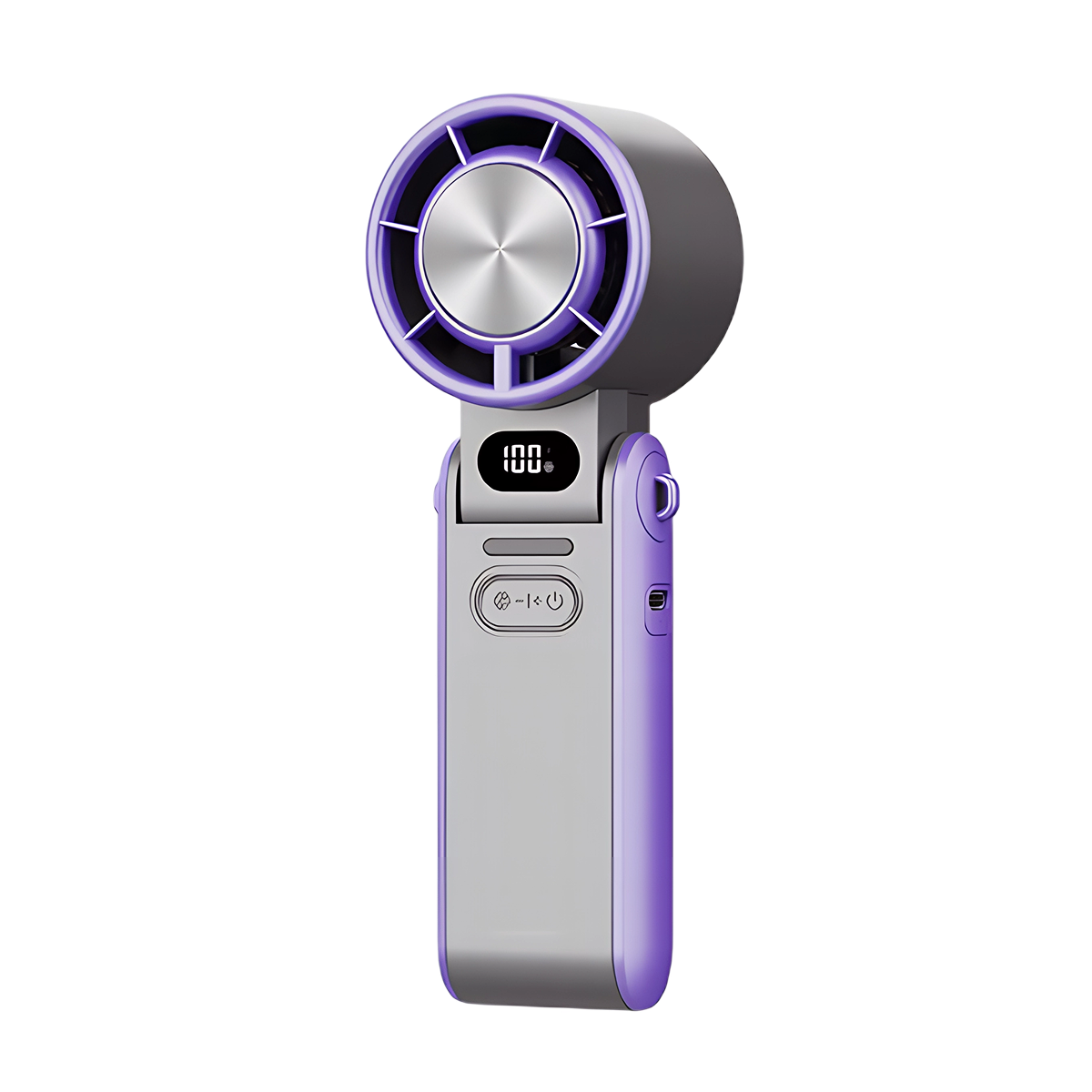 Handheld Turbo-Ventilator with Semiconductor Cooling for Instant Coolness
