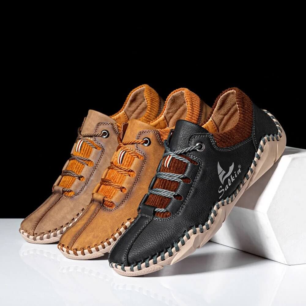 Men's Supportive Slip-On Driving Moccasins