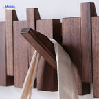 Wooden Piano Style Wall Hook | Handmade Organizer