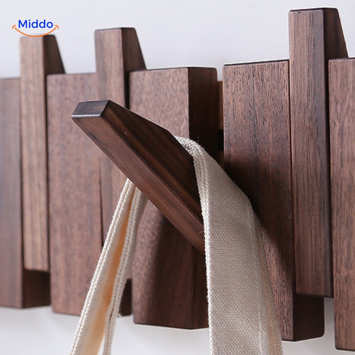 Wooden Piano Style Wall Hook | Handmade Organizer