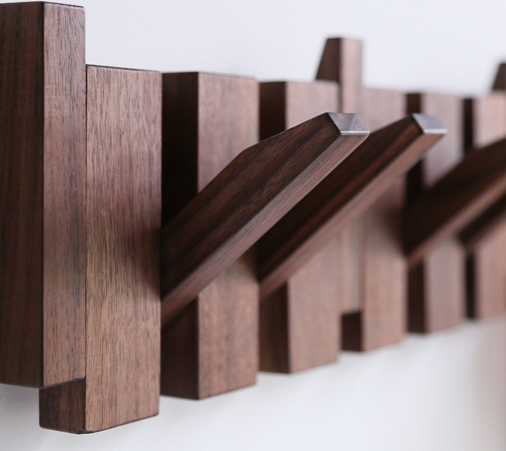 Wooden Piano Style Wall Hook | Handmade Organizer