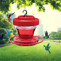 Hanging Bee-Proof Hummingbird Water Feeder