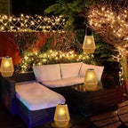 Hanging Solar Woven Lantern Solar Lamp Lights Decoration