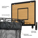 Hanging Storage Organizer | Basketball Hoop Design | For Laundry & Toys