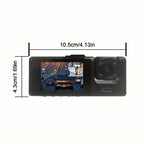HD 1080P Car Dual Camera with IR Night Vision Loop Recording 2" IPS Screen