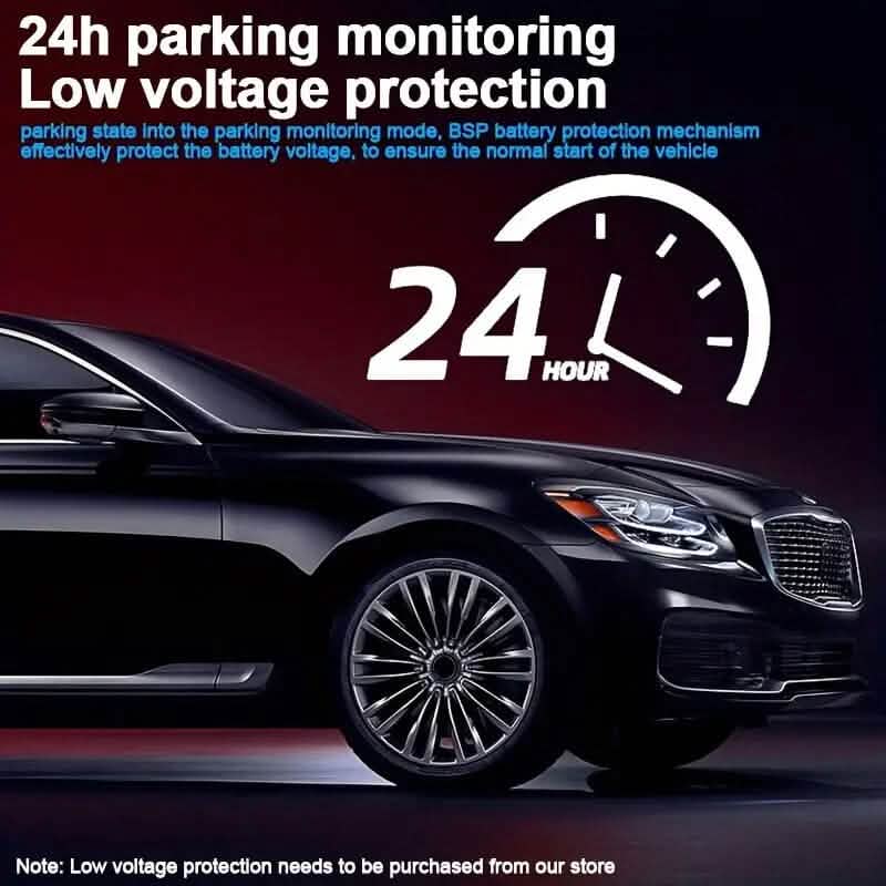 HD 1080P Car Dual Camera with IR Night Vision Loop Recording 2" IPS Screen
