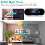 HD 1080P Wi-Fi Alarm Clock Camera