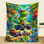 HD Digital Print Flannel Throw Blanket