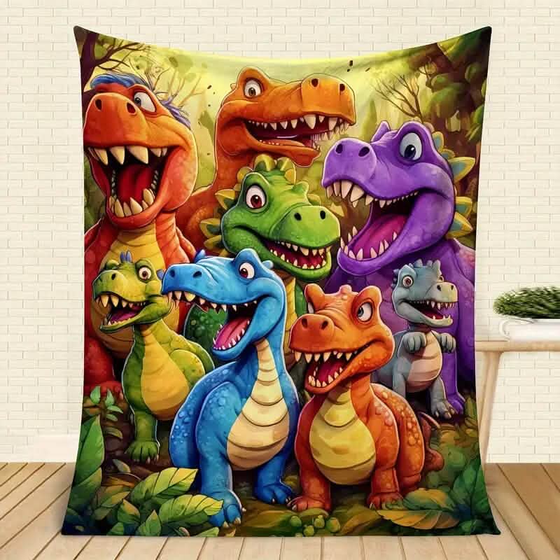 HD Digital Print Flannel Throw Blanket