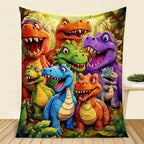 HD Digital Print Flannel Throw Blanket