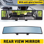 HD Wide-Angle Rearview Mirror for Cars, SUVs and Trucks