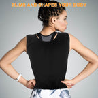 Heat Trapping Pullover Sweat Gym Vest