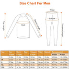 Heated Underwear Long Shirt and Pants Set