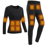 Heated Underwear Long Shirt and Pants Set