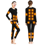 Heated Underwear Long Shirt and Pants Set