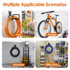 Heavy Duty Iron Hose Holder Wall Mounted