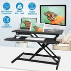 Height Adjustable Standing Desk Converter Workstation