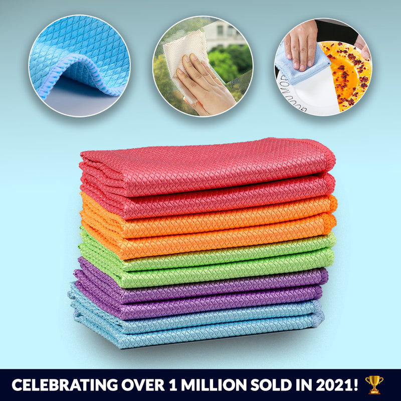 Streak Free Miracle Cleaning Cloths