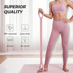 Silicone Figure 8 Resistance Exercise Bands