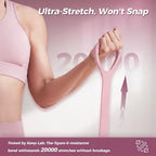 Silicone Figure 8 Resistance Exercise Bands