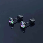 High-End Synthetic Zirconia Earrings