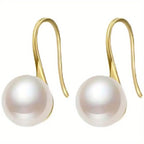 High-Heeled Shoes Pearl Earrings