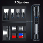 5000 Lumen Powerful Tactical Flashlight with USB