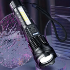 5000 Lumen Powerful Tactical Flashlight with USB