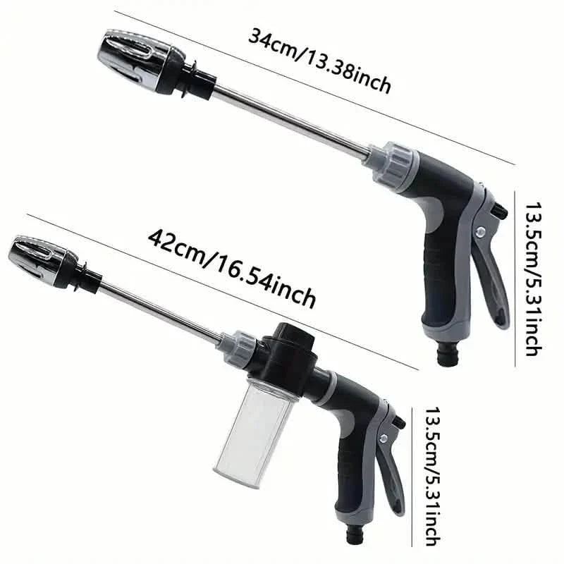 High-Pressure Car Wash Sprayer with Adjustable Nozzle