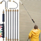 High Pressure Washer Extension Wand, 1/4" Quick Connect Power Washer Lance With 6 Nozzle Tips
