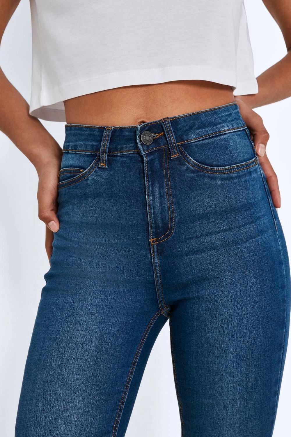 Women's Skinny Fit High-Waisted Denim