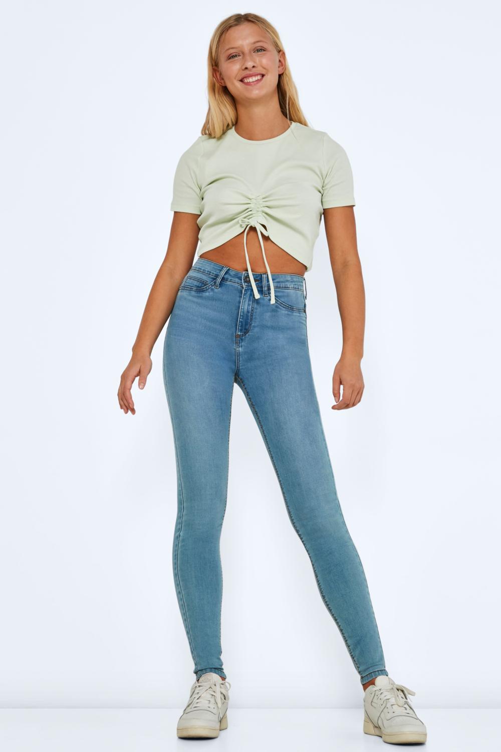 Women's Skinny Fit High-Waisted Denim