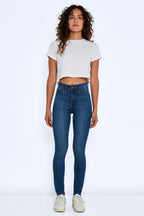Women's Skinny Fit High-Waisted Denim