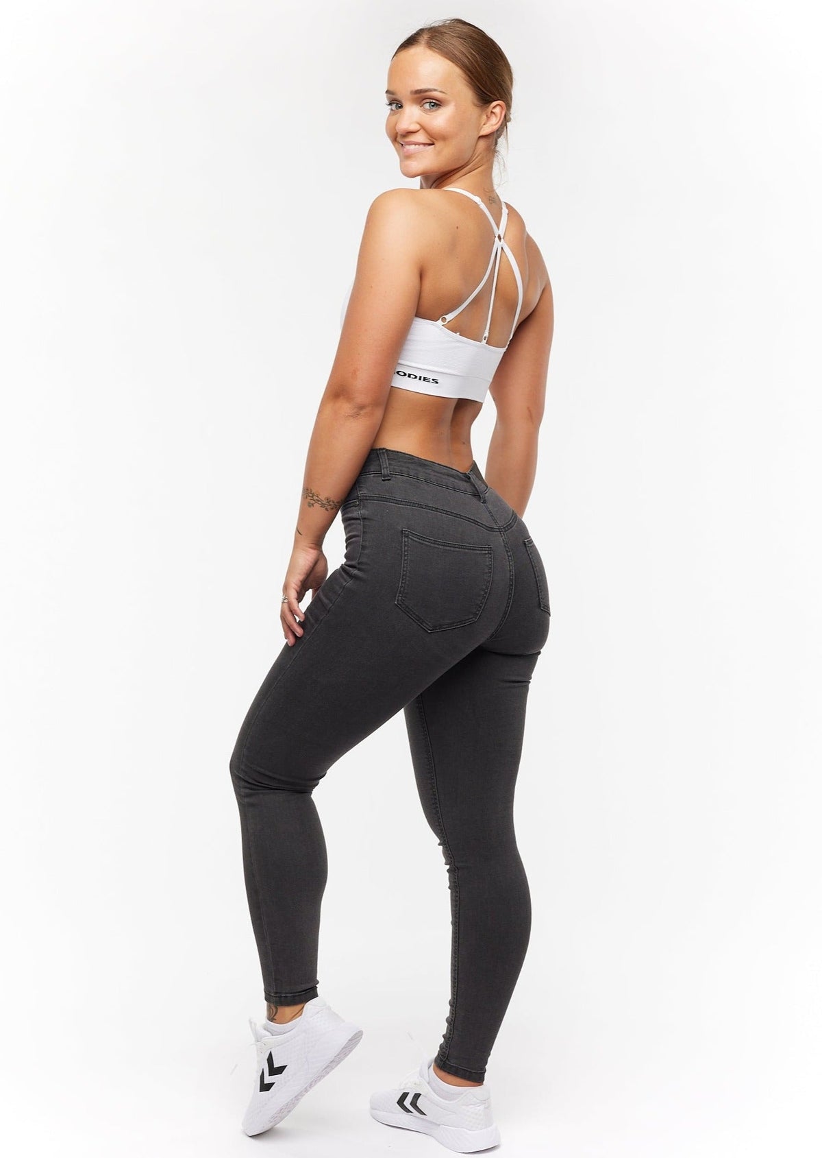 Women's Skinny Fit High-Waisted Denim