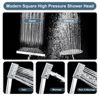 Dual Shower Head-Rain Shower Head with Handheld Shower Set, Diverter