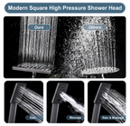 Dual Shower Head-Rain Shower Head with Handheld Shower Set, Diverter