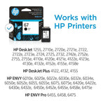 HP 67 Original Ink Cartridge 3YM55AN 3YM56AN