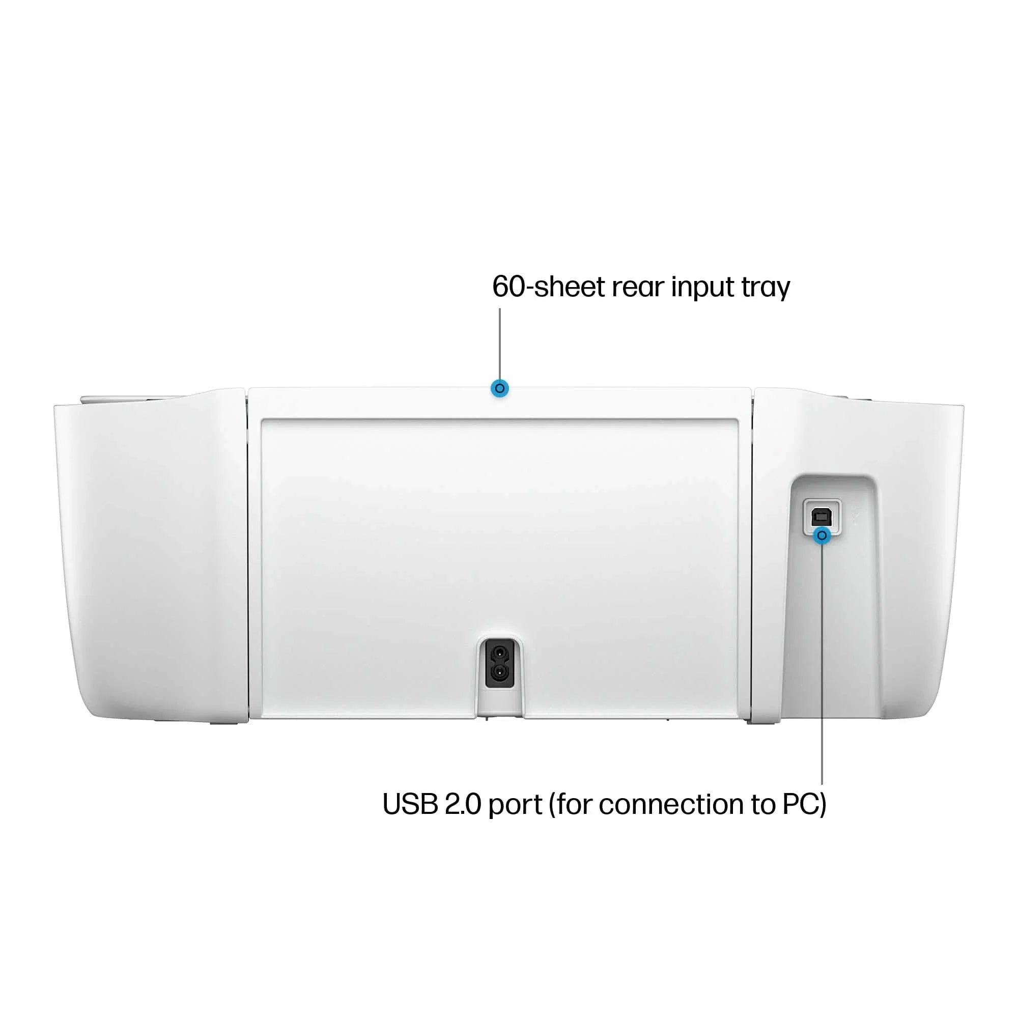 HP DeskJet 2755e All-in-One Inkjet Printer Color Mobile Print Copy Scan (Refurbished)