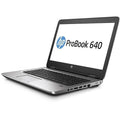 HP ProBook 640 G1 Intel i5-4200M 2.50GHz 8GB RAM 320GB SSD Windows 10 Pro (Refurbished)