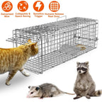 Humane Live Animal Rodent Cage Collapsible Galvanized Wire