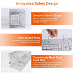 Humane Live Animal Rodent Cage Collapsible Galvanized Wire