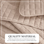 Box-Stitched Seersucker Quilt Set - Seersucker Collection