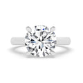 IGI, F/VS1, 5CT Solitaire Lab-Grown Round Diamond Engagement Ring 18K White Gold