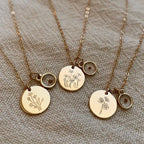 Poppy Necklace with Mustard Seed
