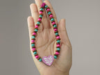 Valentine Wooden Beads And Terracotta Clay Jewelry Set