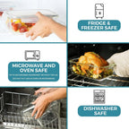 35-piece food storage container set