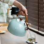 Whistling Kettle for Hot Drink Preparation