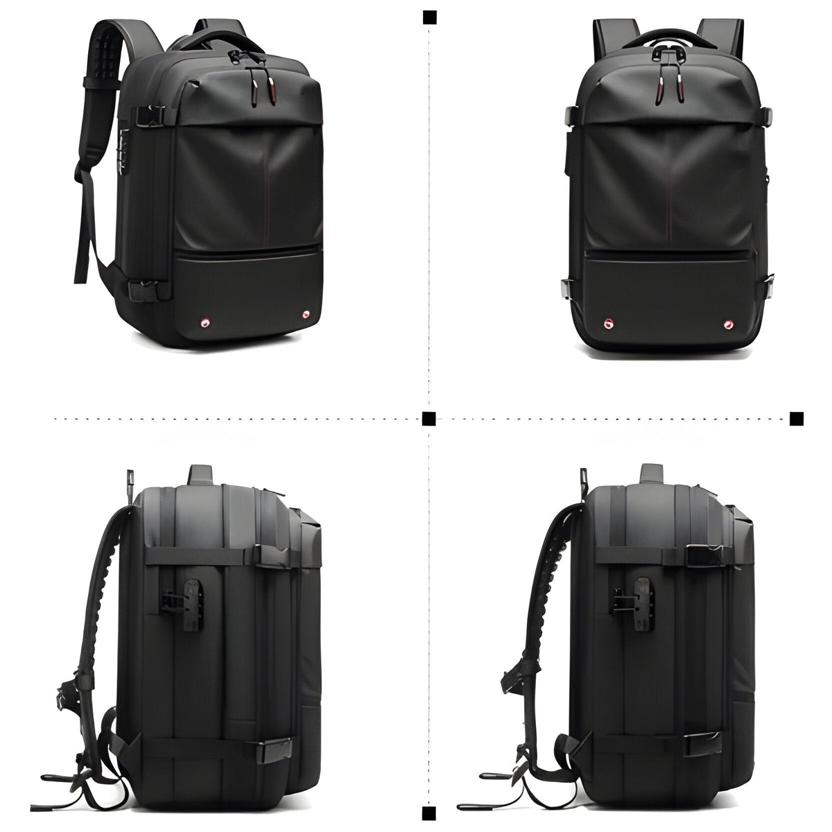 Structured Rucksack with Internal Compression System