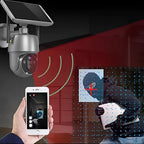 Solar-Powered Outdoor Surveillance Camera