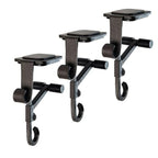 Adjustable Fireplace Stocking and Garland Hanger Set